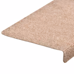 vidaXL Stair Mats 10 pcs Cream 65x21x4 cm Stair Tread Step Tread Needle Punch - Additional view 5