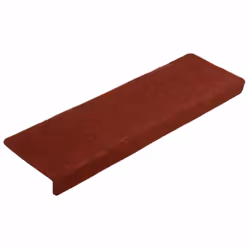 vidaXL Stair Mats Carpet Rug Stair Protector 5 pcs Bordeaux Red Needle Punch - Additional view 2