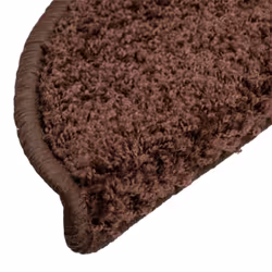vidaXL Stair Mats 10 pcs Brown Home Decor Stair Step Rug Carpet Protector - Additional view 5