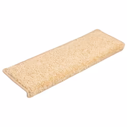 vidaXL Carpet Stair Treads Decorative Stair Step Protector Rug Stair Mats - brown, 10