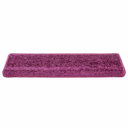 vidaXL Carpet Stair Treads Decorative Stair Step Protector Rug Stair Mats - violet, 10 - Additional view 4