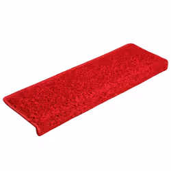 vidaXL Carpet Stair Treads Decorative Stair Step Protector Rug Stair Mats - red, 10 - Additional view 2