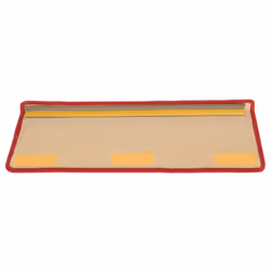 vidaXL Self-adhesive Stair Mats Carpet Stair Treads Stair Step Protector Rug - red, 5 pcs/Rectangular - Additional view 5