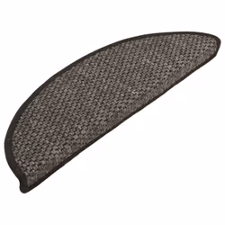 vidaXL Self-adhesive Stair Mats Stair Protector Sisal-Look 15 pcs Anthracite - Additional view 2