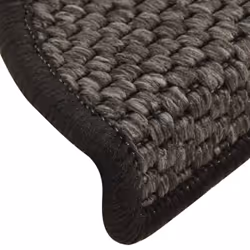 vidaXL Self-adhesive Stair Mats Stair Protector Sisal-Look 15 pcs Anthracite - Additional view 5