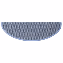 vidaXL Self-adhesive Stair Mats Stair Treads Protector Rug Sisal-Look 15 pcs - blue, 56 x 17 x 3 cm/ 15 pcs - Additional view 5