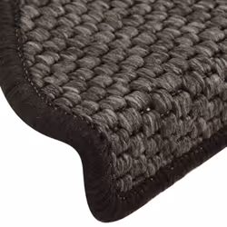 vidaXL Stair Mats Stair Protector Self-adhesive Sisal-Look 15 pcs Anthracite - Additional view 5