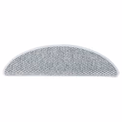 vidaXL Stair Mats Carpet Stair Tread Rug Self-adhesive Sisal-Look 15 pcs Blue - Additional view 4