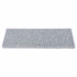 vidaXL Stair Mats Carpet Stair Tread Rug Self-adhesive Sisal-Look 15 pcs Blue - Additional view 2