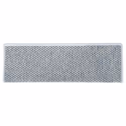 vidaXL Stair Mats Carpet Stair Tread Rug Self-adhesive Sisal-Look 15 pcs Blue - Additional view 3