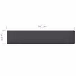 vidaXL Carpet Runner Anthracite Hallway Kitchen Floor Carpet Mat Area Rug - Additional view 6