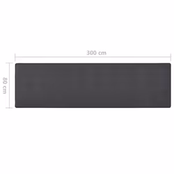 vidaXL Carpet Runner Anthracite Hallway Kitchen Floor Carpet Mat Area Rug - Additional view 6