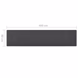 vidaXL Carpet Runner Anthracite Hallway Kitchen Floor Carpet Mat Area Rug - Additional view 6