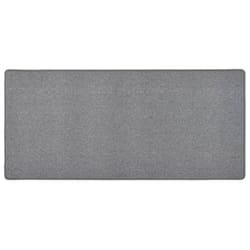 vidaXL Carpet Runner Dark Grey Hallway Kitchen Office Floor Carpet Area Rug