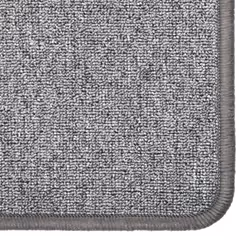 vidaXL Carpet Runner Dark Grey Hallway Kitchen Office Floor Carpet Area Rug