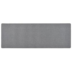 vidaXL Carpet Runner Dark Grey Hallway Kitchen Office Floor Carpet Area Rug