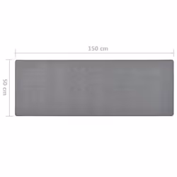 vidaXL Carpet Runner Dark Grey Hallway Kitchen Office Floor Carpet Area Rug - Additional view 6
