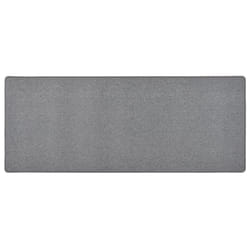 vidaXL Carpet Runner Dark Grey Hallway Kitchen Office Floor Carpet Area Rug
