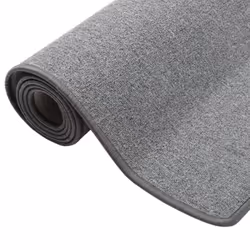 vidaXL Carpet Runner Dark Grey Hallway Kitchen Office Floor Carpet Area Rug - Additional view 2