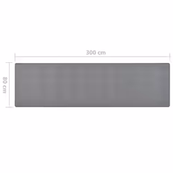 vidaXL Carpet Runner Dark Grey Hallway Kitchen Office Floor Carpet Area Rug - Additional view 6