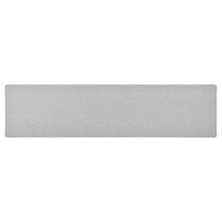 vidaXL Carpet Runner Light Grey Hallway Kitchen Floor Carpet Mat Area Rug