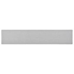 vidaXL Carpet Runner Light Grey Hallway Kitchen Floor Carpet Mat Area Rug
