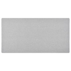 vidaXL Carpet Runner Light Grey Hallway Kitchen Floor Carpet Mat Area Rug