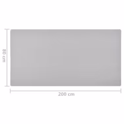 vidaXL Carpet Runner Light Grey Hallway Kitchen Floor Carpet Mat Area Rug - Additional view 6