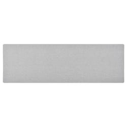 vidaXL Carpet Runner Light Grey Hallway Kitchen Floor Carpet Mat Area Rug
