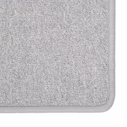 vidaXL Carpet Runner Light Grey Hallway Kitchen Floor Carpet Mat Area Rug