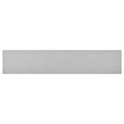 vidaXL Carpet Runner Light Grey Hallway Kitchen Floor Carpet Mat Area Rug