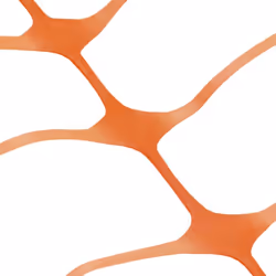 vidaXL Garden Fence 30 m Orange Patio Barrier Garden Fencing Crowd Control