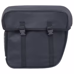 vidaXL Double Bicycle Bag for Pannier Rack Waterproof 35 L Black Storage Bag - Additional view 4