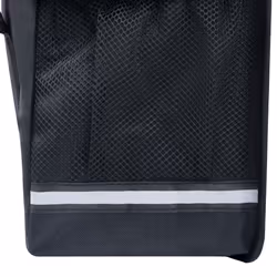 vidaXL Double Bicycle Bag for Pannier Rack Waterproof 35 L Black Storage Bag - Additional view 4