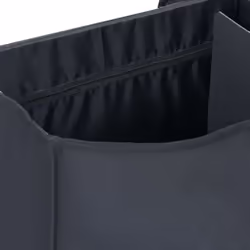 vidaXL Single Bicycle Bag for Pannier Rack Waterproof 21 L Black Storage Bag - Additional view 6
