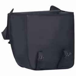 vidaXL Single Bicycle Bag for Pannier Rack Waterproof 21 L Black Storage Bag - Additional view 3