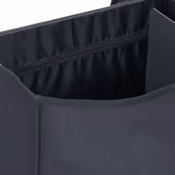vidaXL Single Bicycle Bag for Pannier Rack Waterproof 21 L Black Storage Bag - Additional view 7