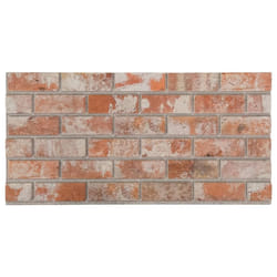 vidaXL 3D Wall Panels Wall Cover Wallpaper with Red Brick Design 10 pcs EPS