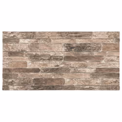 vidaXL 3D Wall Panels Wall Covering with Multicolour Brick Design 10 pcs EPS