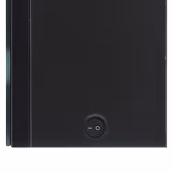 vidaXL LED Bathroom Mirror Cabinet Black Wall Cabinet Washroom Storage Unit - Additional view 5