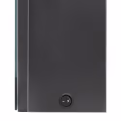 vidaXL LED Bathroom Mirror Grey Medicine Cabinet Furniture Mirror Vanity Unit - Additional view 5