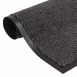 vidaXL 1/2x Dust Control Mat Rectangular Tufted Rug Multi Colours Multi Sizes - anthracite, 60 x 150 cm