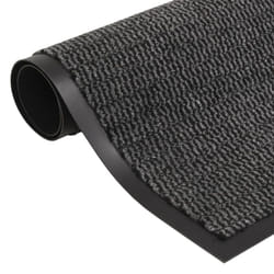 vidaXL 1/2x Dust Control Mat Rectangular Tufted Rug Multi Colours Multi Sizes - anthracite, 60 x 180 cm