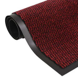 vidaXL 1/2x Dust Control Mat Rectangular Tufted Rug Multi Colours Multi Sizes - red, 60 x 150 cm