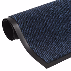 vidaXL 1/2x Dust Control Mat Rectangular Tufted Rug Multi Colours Multi Sizes - blue, 60 x 180 cm