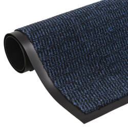 vidaXL 1/2x Dust Control Mat Rectangular Tufted Rug Multi Colours Multi Sizes - blue, 60 x 180 cm