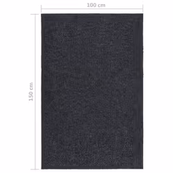 vidaXL Dirt Trapper Carpet Runner Anthracite Kitchen Floor Carpet Mat Area Rug - Additional view 5