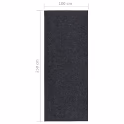 vidaXL Dirt Trapper Carpet Runner Anthracite Kitchen Floor Carpet Mat Area Rug - Additional view 5