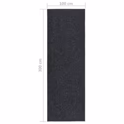 vidaXL Dirt Trapper Carpet Runner Anthracite Kitchen Floor Carpet Mat Area Rug - Additional view 5