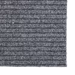 vidaXL Dirt Trapper Carpet Runner Grey Home Kitchen Non-Slip Floor Mat Carpet